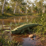 Bocchetta Plush Toys Bocchetta Plush Toys - Cole - Crocodile - 58cm, green