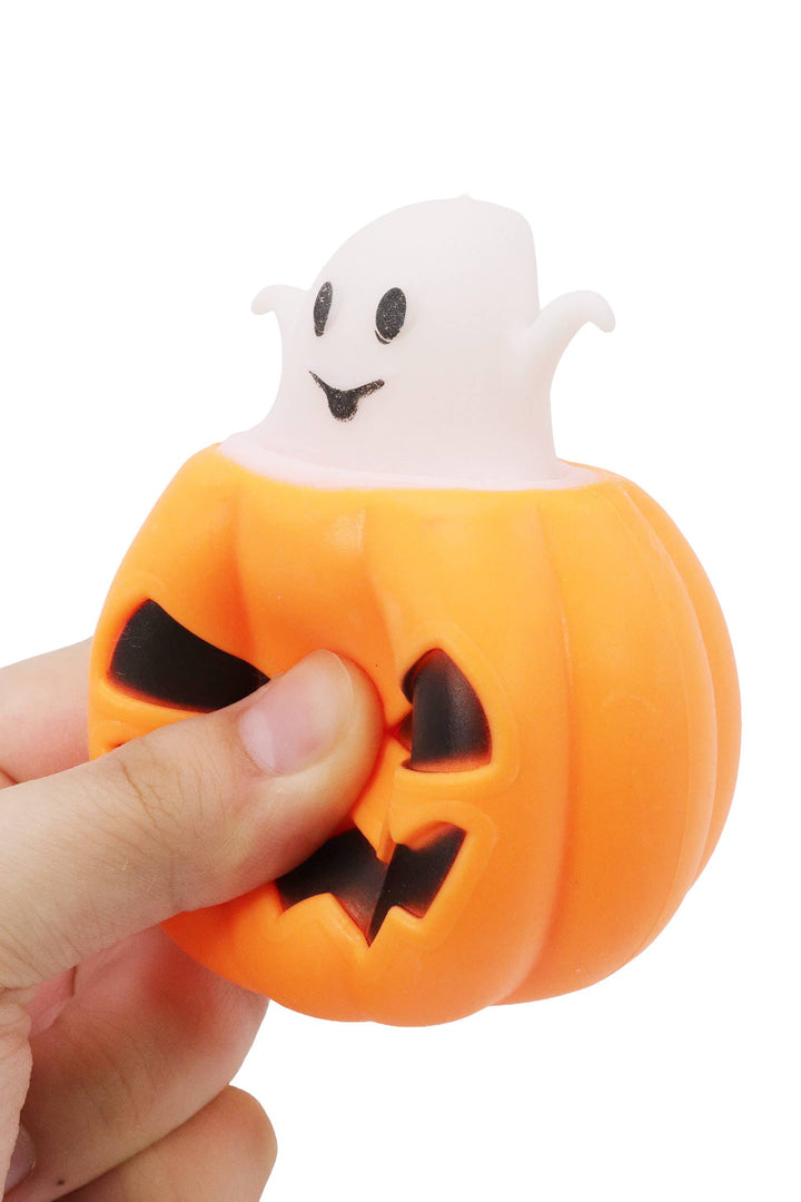 Cap Zone AS SHOWN / ONE SIZE Cap Zone - Ghost Pumpkin Pop-up Halloween Squishy Toy