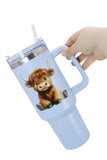 Cap Zone ASSORTED / ONE SIZE Cap Zone - Highland Baby Cow Stainless Steel Tumbler