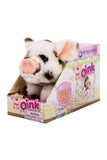 Cap Zone ONE SIZE / ASSORTED Cap Zone - Fuzzy Soft Walking Baby Pig Sound Toy - 4 Pcs
