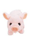 Cap Zone ONE SIZE / ASSORTED Cap Zone - Fuzzy Soft Walking Baby Pig Sound Toy - 4 Pcs