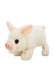 Cap Zone ONE SIZE / ASSORTED Cap Zone - Fuzzy Soft Walking Baby Pig Sound Toy - 4 Pcs