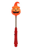 Cap Zone ONE SIZE / ASSORTED Cap Zone - Halloween Head Dangle Spring Led Light Wand