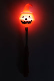 Cap Zone ONE SIZE / ASSORTED Cap Zone - Halloween Head Dangle Spring Led Light Wand
