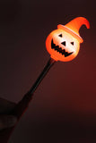 Cap Zone ONE SIZE / ASSORTED Cap Zone - Halloween Head Dangle Spring Led Light Wand
