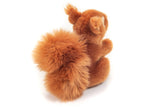 Plush Red Squirrel with Tufted Ears 14 cm - plush toy by Teddy Hermann