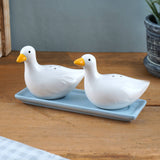 CGB Giftware CGB Giftware - Bramble Farm Duck Salt & Pepper Shakers In Gift Box