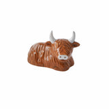 CGB Giftware CGB Giftware - Bramble Farm Highland Cow Ring Holder In Gift Box