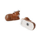 CGB Giftware CGB Giftware - Bramble Farm Highland Cow Salt & Pepper Shakers In Gift Box