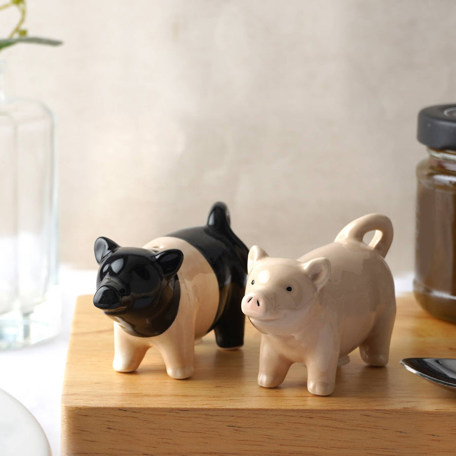 Rae Dunn orders Pink and White Pig Salt And Pepper Shakers