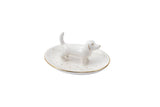 CGB Giftware CGB Giftware - Top Dog 'Teenie Weenie Treasures' Dachshund Ring Dish