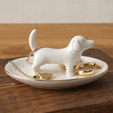 CGB Giftware CGB Giftware - Top Dog 'Teenie Weenie Treasures' Dachshund Ring Dish