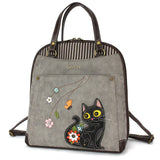 chala Backpack Black Cat Collection by Chala Keychain and Crossbody Purses
