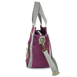 Chala Bags Mini-Carryall Spotted White Pig by Chala RFID Protection