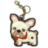 Chala Chala French BUlldog Collection Keychain French Bulldog Handbag, Wallet Collection by Chala-NEW! Vegan!