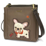 Chala Chala French BUlldog Collection Messenger French Bulldog Handbag, Wallet Collection by Chala-NEW! Vegan!