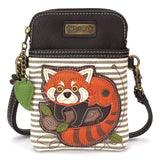 Chala chala red panda Cell Xbody Red Panda Handbag Keychain Collection by Chala Vegan