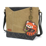 Chala chala red panda Prism-Tan Red Panda Handbag Keychain Collection by Chala Vegan