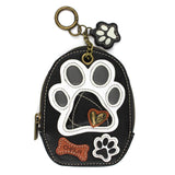 Chala Coin Bag Keychain Paw Print Mini Coin Purse Keychains by CHALA