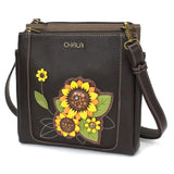 Chala handbags and wallets Merry Messenger Sunflower Bouquet Handbag Collection Chala Vegan