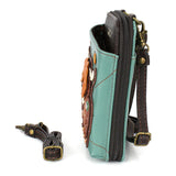 chala Highland Cow Chala Wallet Crossbody Purse Vegan Jett Approved