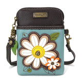 Chala Keychain Daisy Cellphone Crossbody Daisy collection /Key Chain Coin Purse by Chala