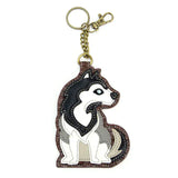 Chala Husky Key Fob/Coin Purse