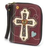 Chala Keychains Wallet Cross Faith Collection by Chala Handbags, Keychain, Wallet