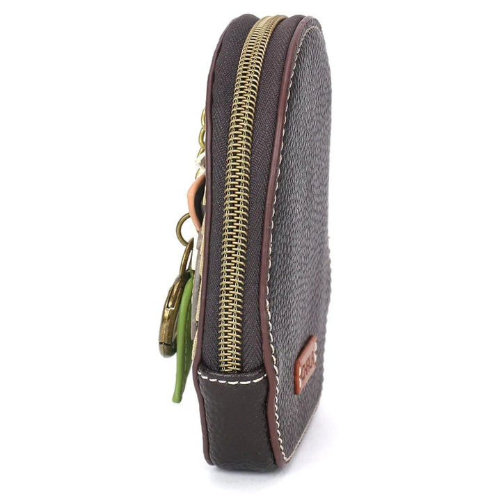 Chala Mini Hedgehog Coin Purse/Keychain So Cute!  Vegan!  RFID Protected