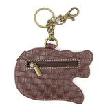 Chala Purses And Pouches ALLIGATOR Mini Crossbody Purse and Gator Keychain