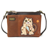 Chala Women - Accessories - Wallets & Small Goods Mini Xbody Orange Tabby Gen 2 Chala Cat Collection for Cat Lovers!