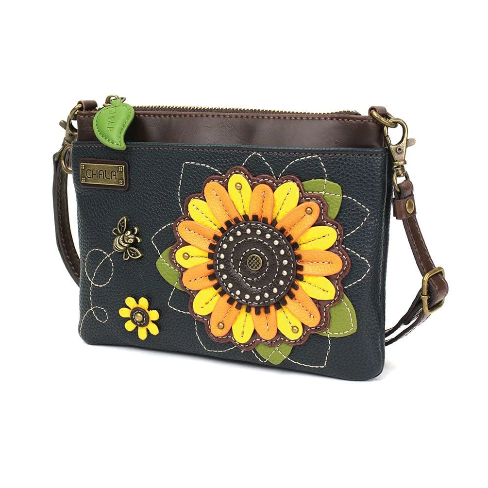 Chala Women - Accessories - Wallets & Small Goods SUNFLOWER and BEE, WALLET, CELL PHONE XBODY,Venture CROSSBODY and KEY FOB/COIN PURSE*