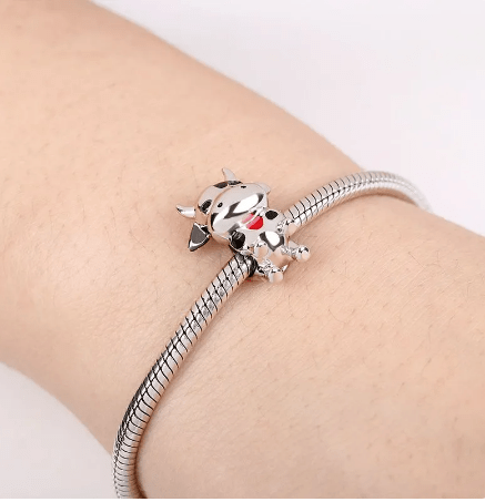 Cow & Llama & Horse Charms for Pandora Style Bracelets Sterling Silver Farm Animal Charms
