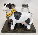 De Leon Collections De Leon Collections - Sunflower Cow Salt & Pepper Shaker Set – Farmhouse Kitchen