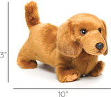 Red Plush Dachshund Puppy by Nat & Jules