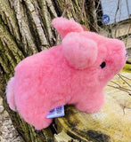 Oink Oink Pink Piggy Alpaca Fur Toy