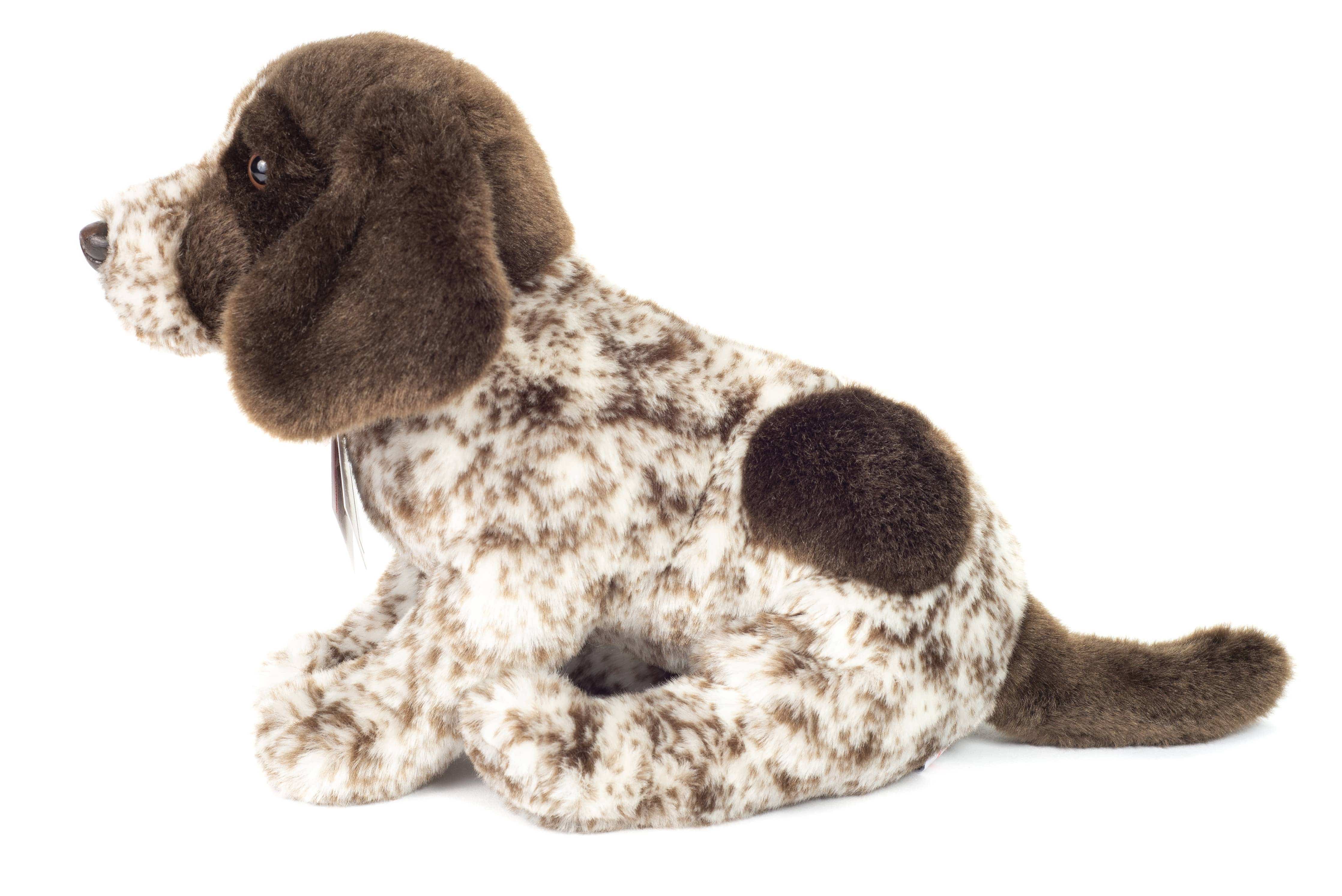 Realistic Plush German Wirehaired Pointer Puppy 30 cm - Teddy Hermann Collection
