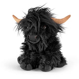 Black Highland Cow Plush with Sound!  MOOO...