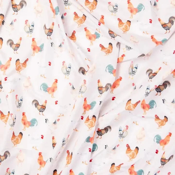 Faire-American Farm Company Chicken Lovers Bed Sheets Made in the USA!