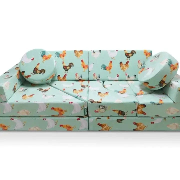Faire-American Farm Company Where Chickens & Cuddles Collide-NEW Farm Kids Couch made in the USA!