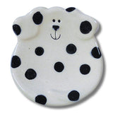 Faire-August Ceramics Dalmation Dog Trinket Dish Handmade in the USA August Ceramics