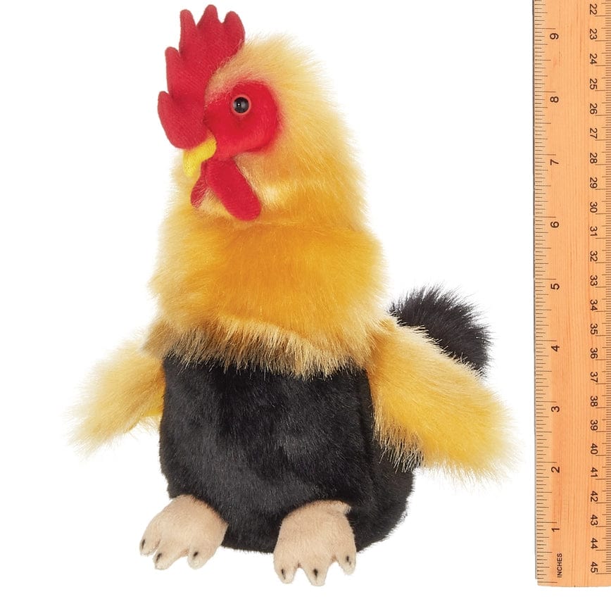 FAIRE: Bearington Collection Plush Animals Plush Toy Rooster-Colorful Lifelike Cuddly Rooster