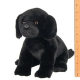 Faire-Bearington Collection Sitting Med Black Lab Plush Puppy by Bearington Collection