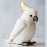 Faire: Bocchetta Plush Toys Plush Animals Realistic Plush Cockatoo by Bocchetta – Hector 23cm/9"