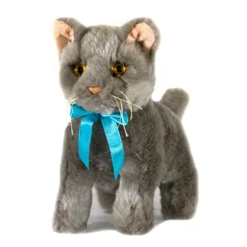 Faire: Bocchetta Plush Toys plush cat Russian Blue or British Shorthair Kitten Plush by Bocchetta