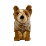 Faire-Bocchetta Plush Toys Realistic Plush Red Australian Cattle Dog Puppy Eco Friendly Vegan Super Cute