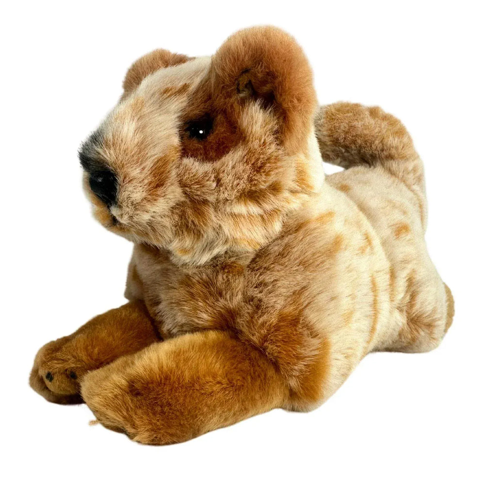 Faire-Bocchetta Plush Toys Realistic Plush Red Australian Cattle Dog Puppy Eco Friendly Vegan Super Cute