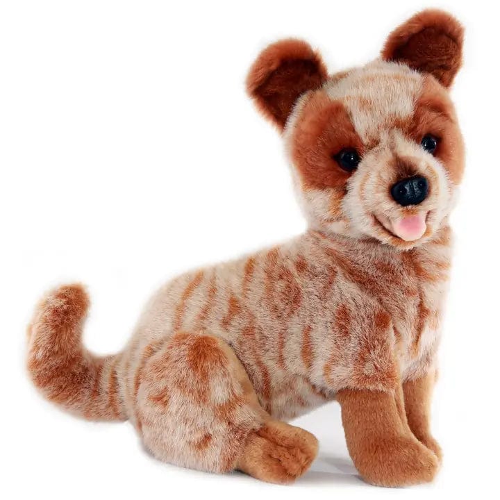 Faire-Bocchetta Plush Toys Stuffed Animals Red Heeler Australian Cattle Dog Stuffed Animal Eco Friendly Sitting Realistic