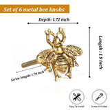 Faire- CGB Giftware drawer pull The Beekeeper Honey Bee Drawer Pulls or Cabinet Hardware