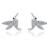 Hummingbird Earrings Stainless Steel